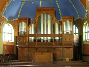 Orgelprospekt St. Jakob Kuhn-Orgel
