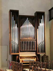 Orgelansicht Chororgel